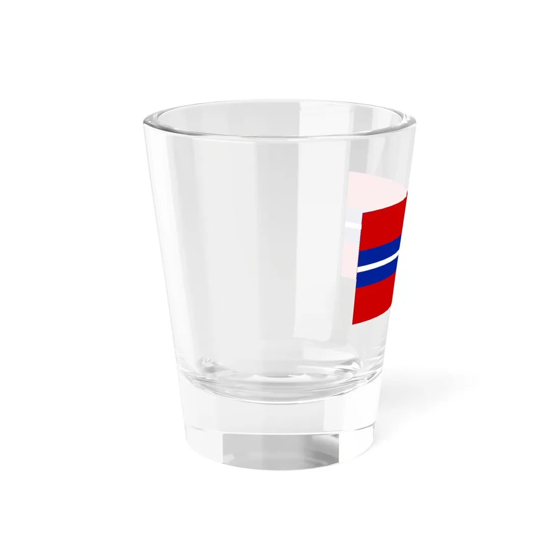 Flag of the Kirghiz Soviet Socialist Republic 1952-1991 Flag of Kyrgyzstan 19911992 reverse (Kyrgyzstan) Shot Glass 1.5oz - Go Mug Yourself