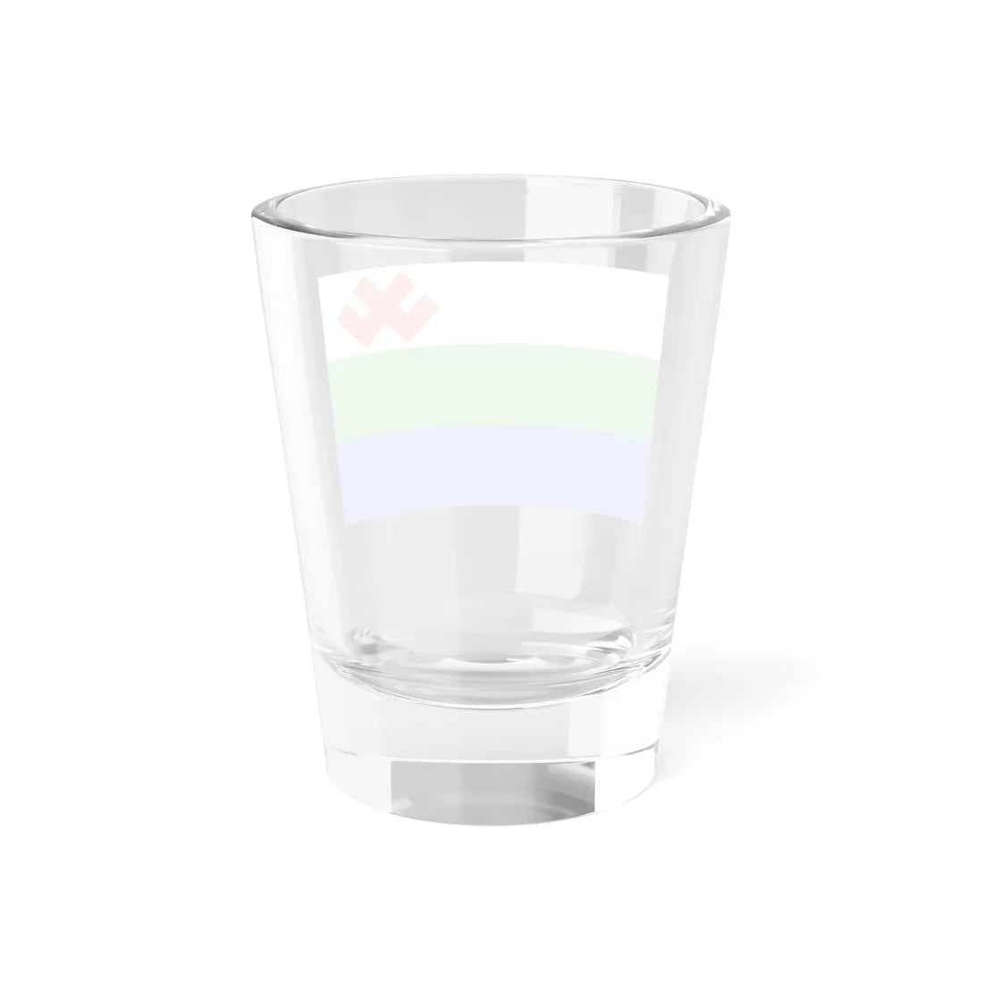 Flag of the Komi Voityr (Russia) Shot Glass 1.5oz - Go Mug Yourself