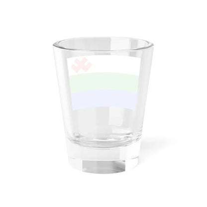 Flag of the Komi Voityr (Russia) Shot Glass 1.5oz - Go Mug Yourself