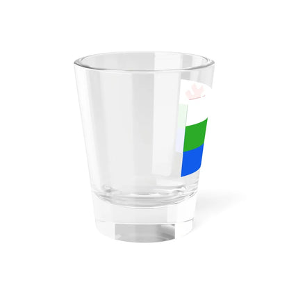 Flag of the Komi Voityr (Russia) Shot Glass 1.5oz - Go Mug Yourself