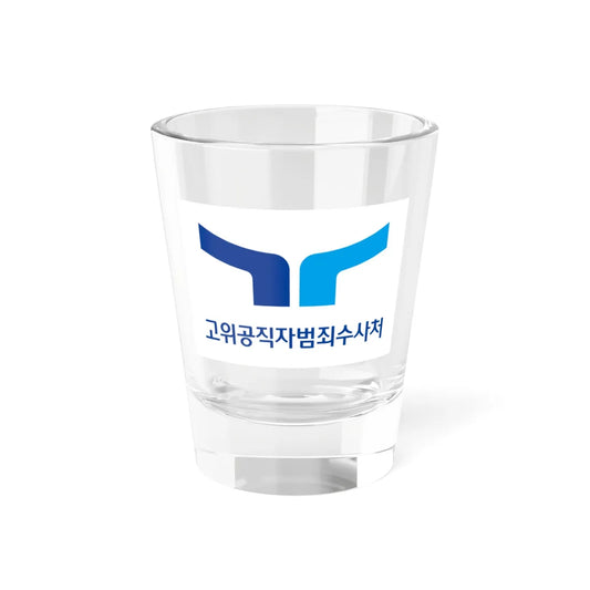 Flag of the Korean Corruption Investigation Office for High-ranking Officials (Korea) Shot Glass 1.5oz 1.5oz - Go Mug Yourself
