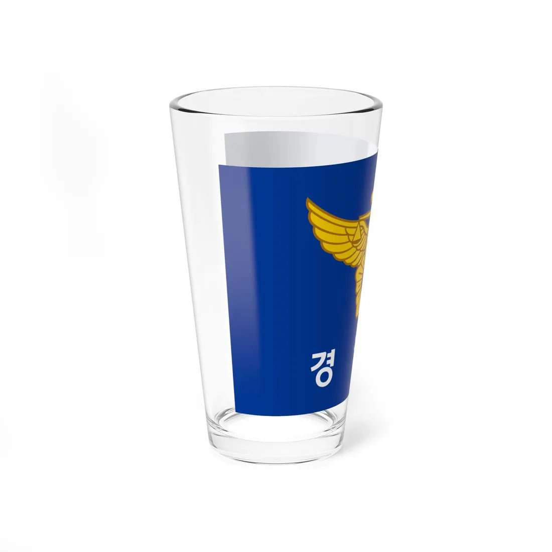 Flag of the Korean National Police Agency (Korea) Pint Glass 16oz - Go Mug Yourself
