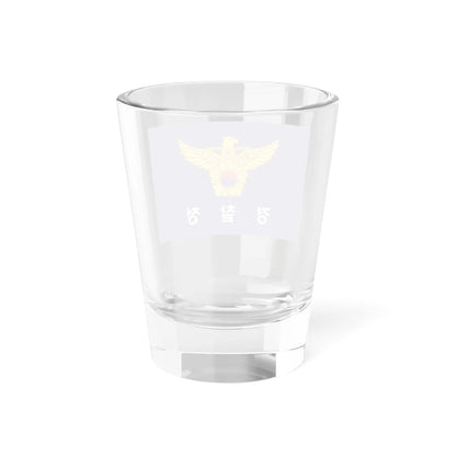 Flag of the Korean National Police Agency (Korea) Shot Glass 1.5oz - Go Mug Yourself