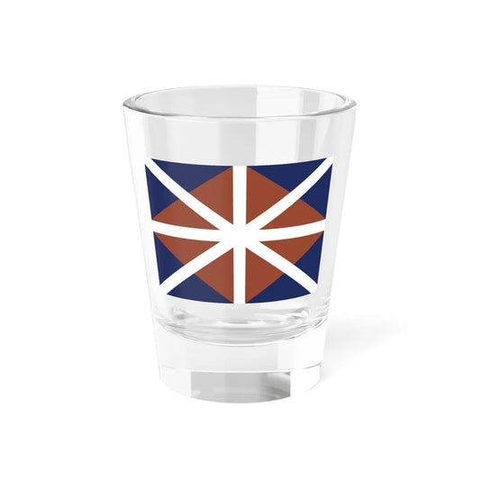 Flag of the Korean National Revolutionary Party (Korea) Shot Glass 1.5oz 1.5oz - Go Mug Yourself