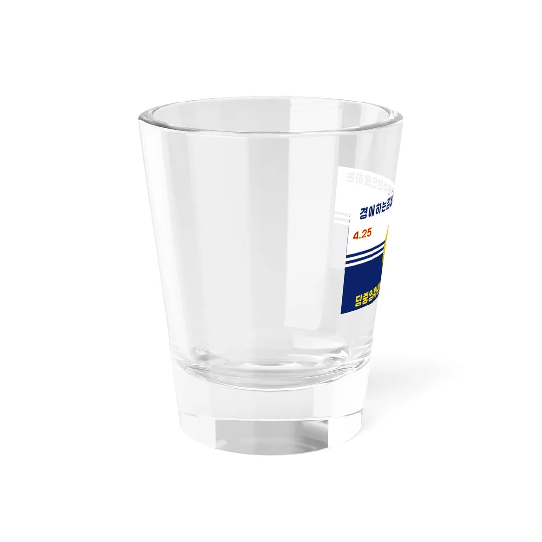 Flag of the Korean Peoples Navy 1993-1994 (Korea) Shot Glass 1.5oz - Go Mug Yourself