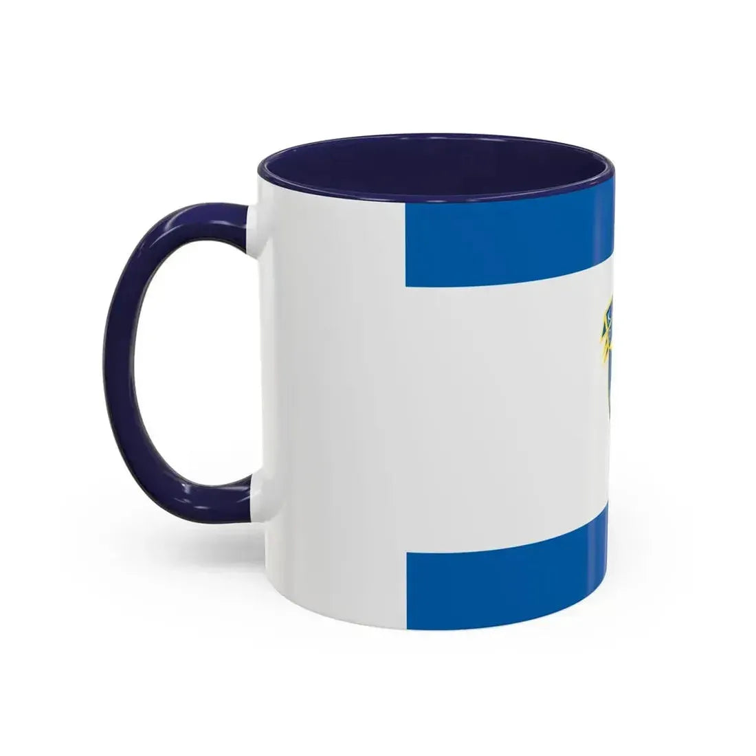 Flag of the Kosovo Police Service - Accent Coffee Mug - Go Mug Yourself