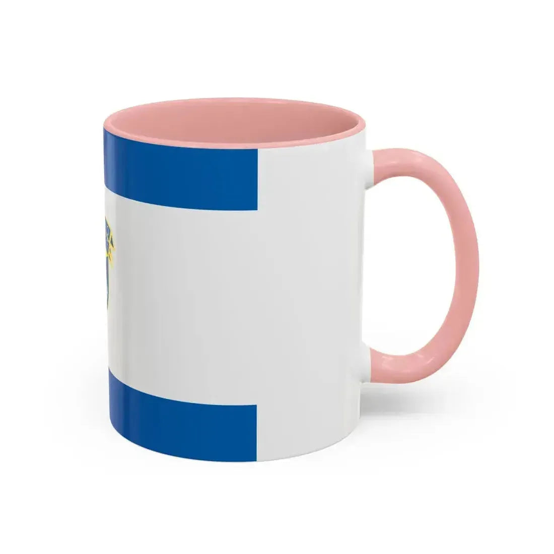 Flag of the Kosovo Police Service - Accent Coffee Mug - Go Mug Yourself