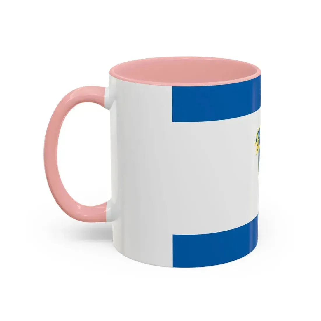 Flag of the Kosovo Police Service - Accent Coffee Mug - Go Mug Yourself