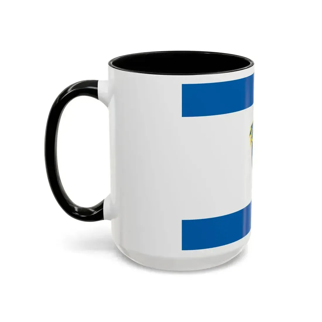 Flag of the Kosovo Police Service - Accent Coffee Mug - Go Mug Yourself