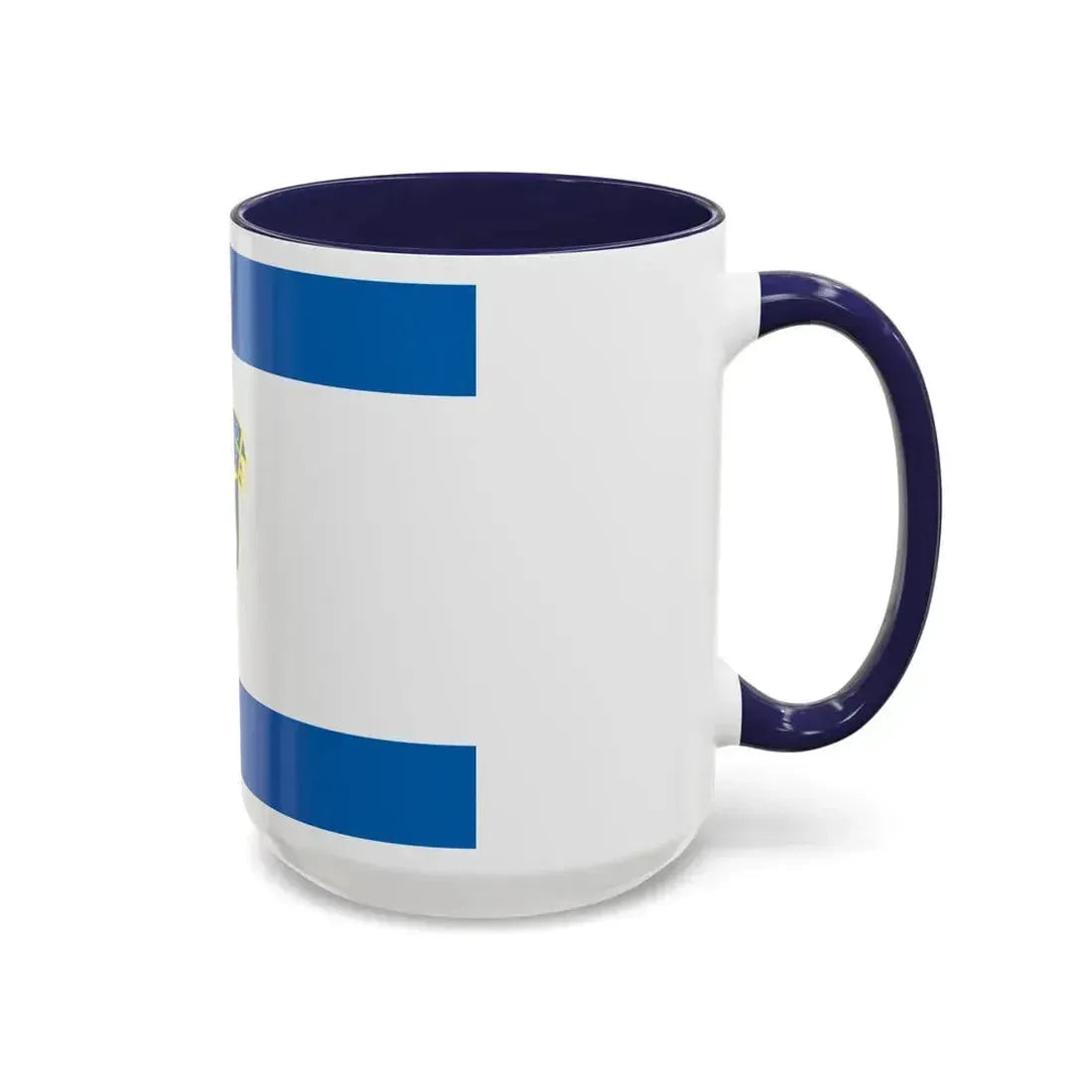 Flag of the Kosovo Police Service - Accent Coffee Mug - Go Mug Yourself