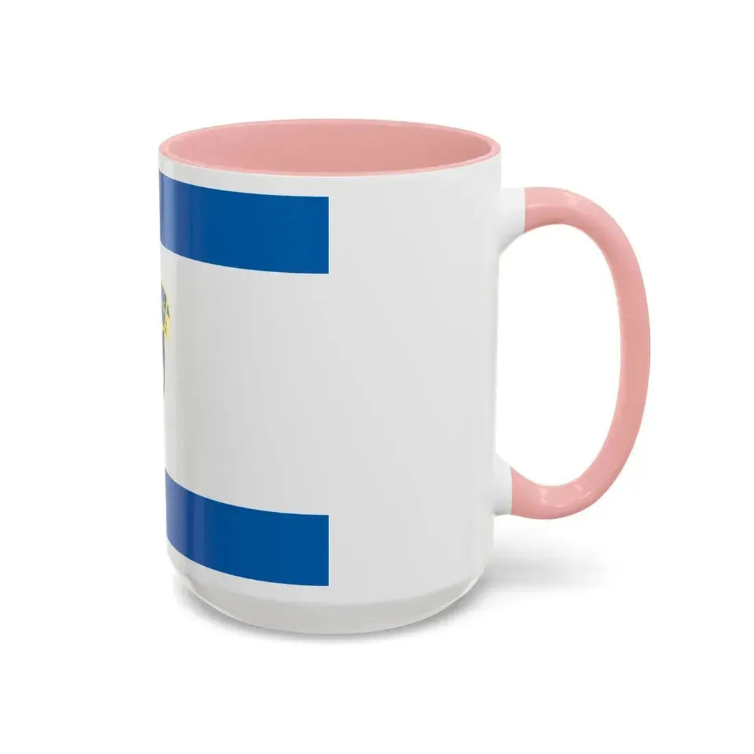Flag of the Kosovo Police Service - Accent Coffee Mug - Go Mug Yourself