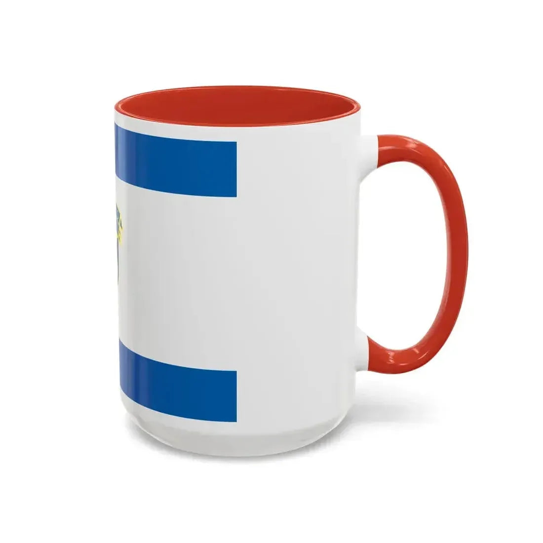 Flag of the Kosovo Police Service - Accent Coffee Mug - Go Mug Yourself