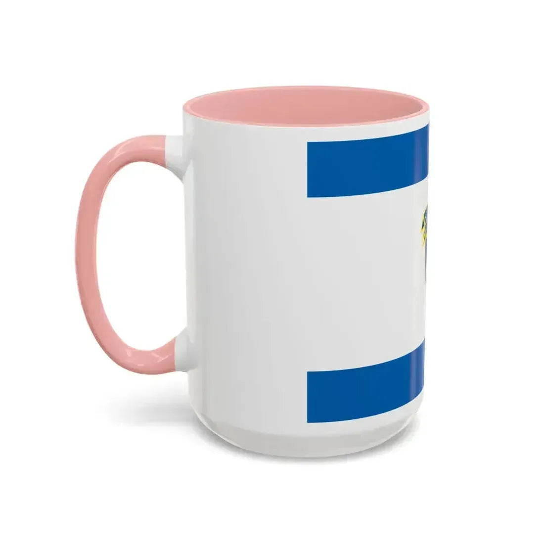 Flag of the Kosovo Police Service - Accent Coffee Mug - Go Mug Yourself
