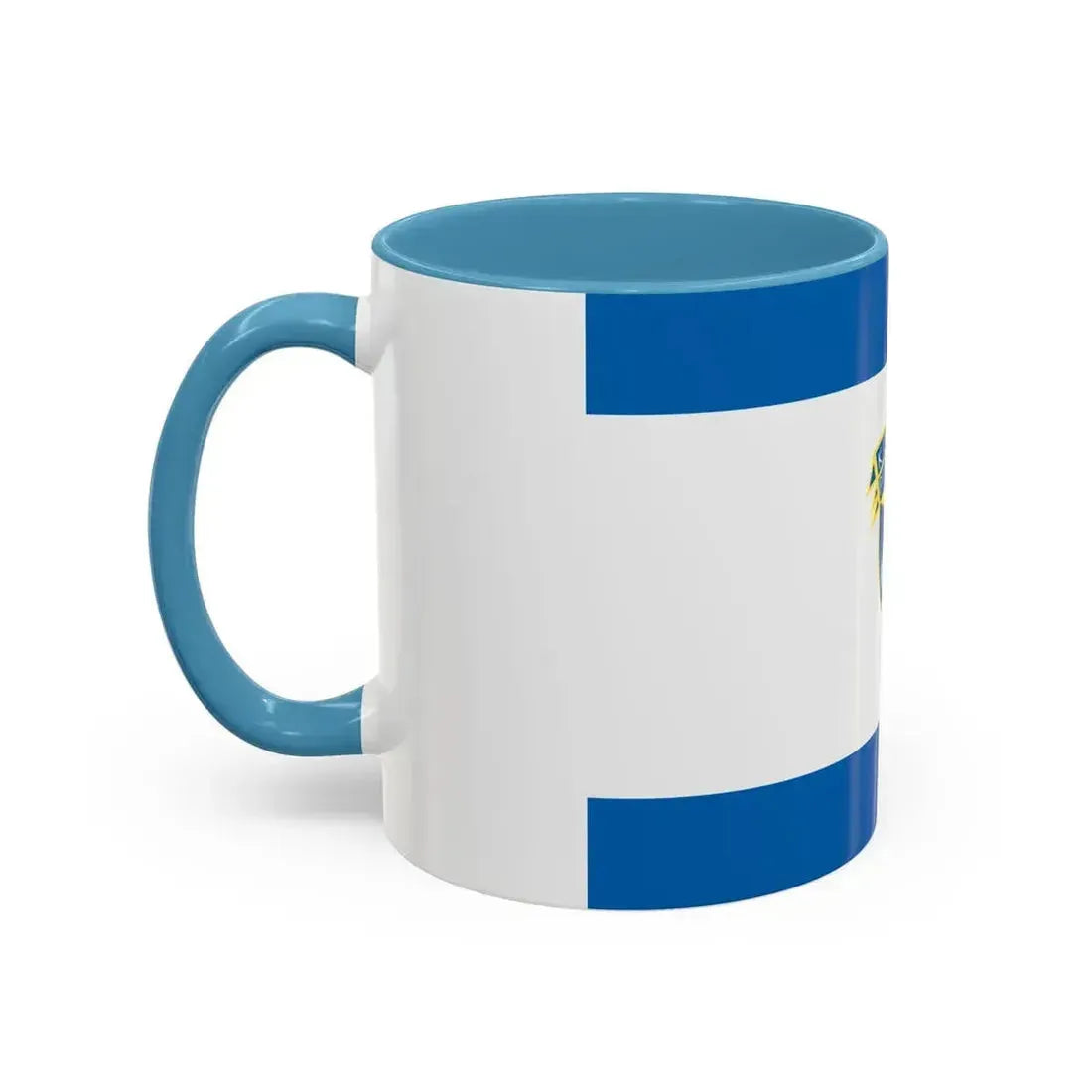 Flag of the Kosovo Police Service - Accent Coffee Mug - Go Mug Yourself