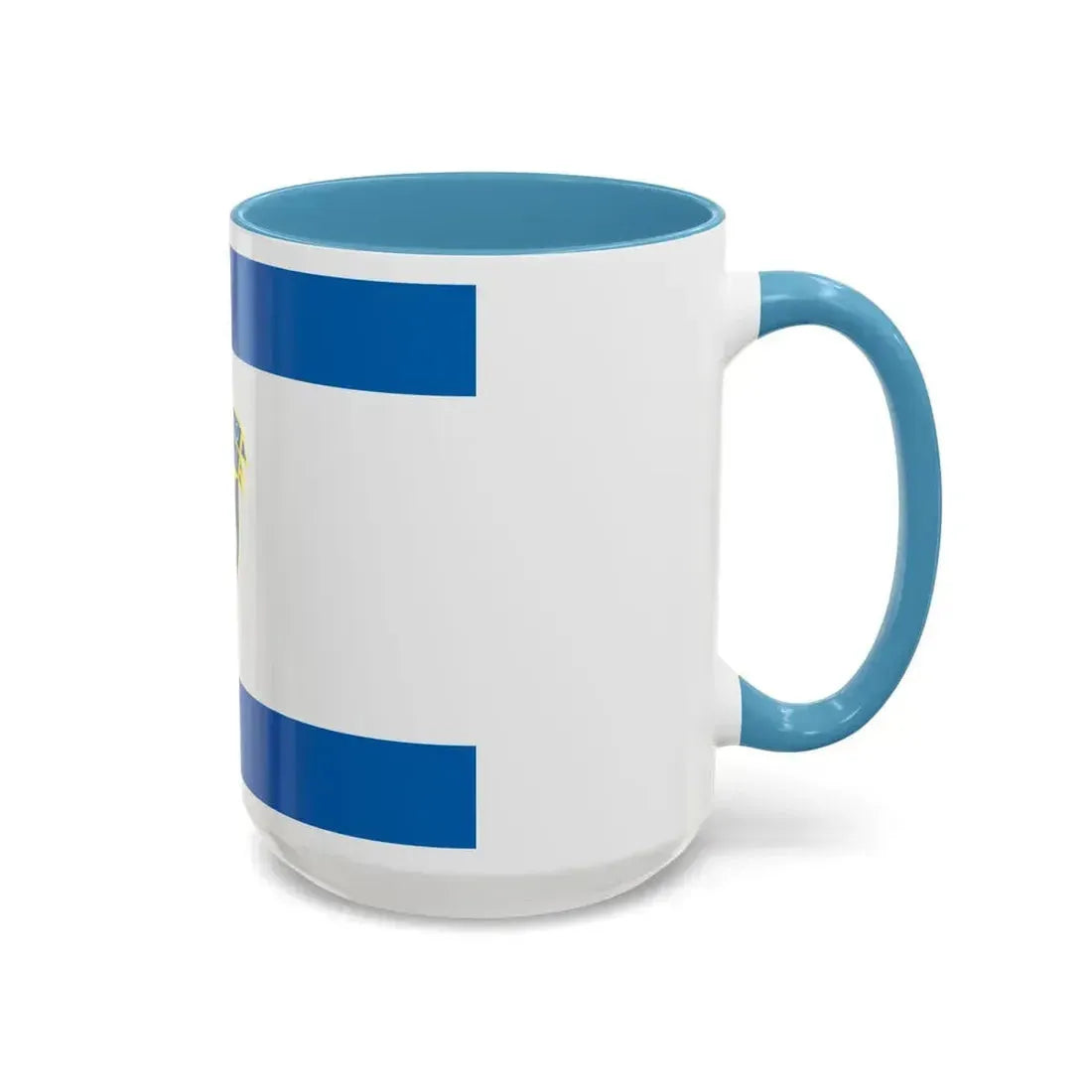 Flag of the Kosovo Police Service - Accent Coffee Mug - Go Mug Yourself
