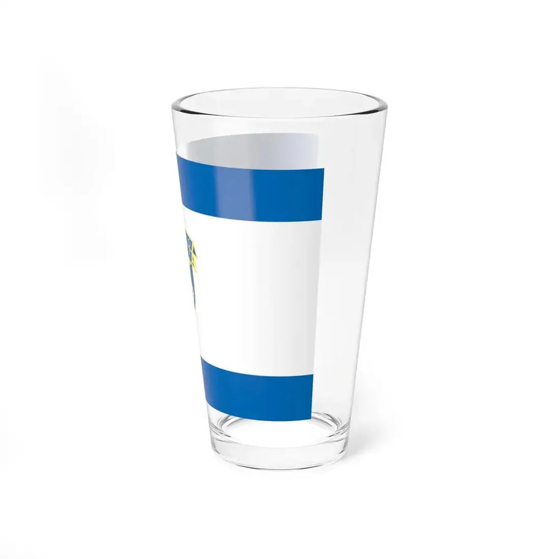Flag of the Kosovo Police Service - Pint Glass 16oz - Go Mug Yourself