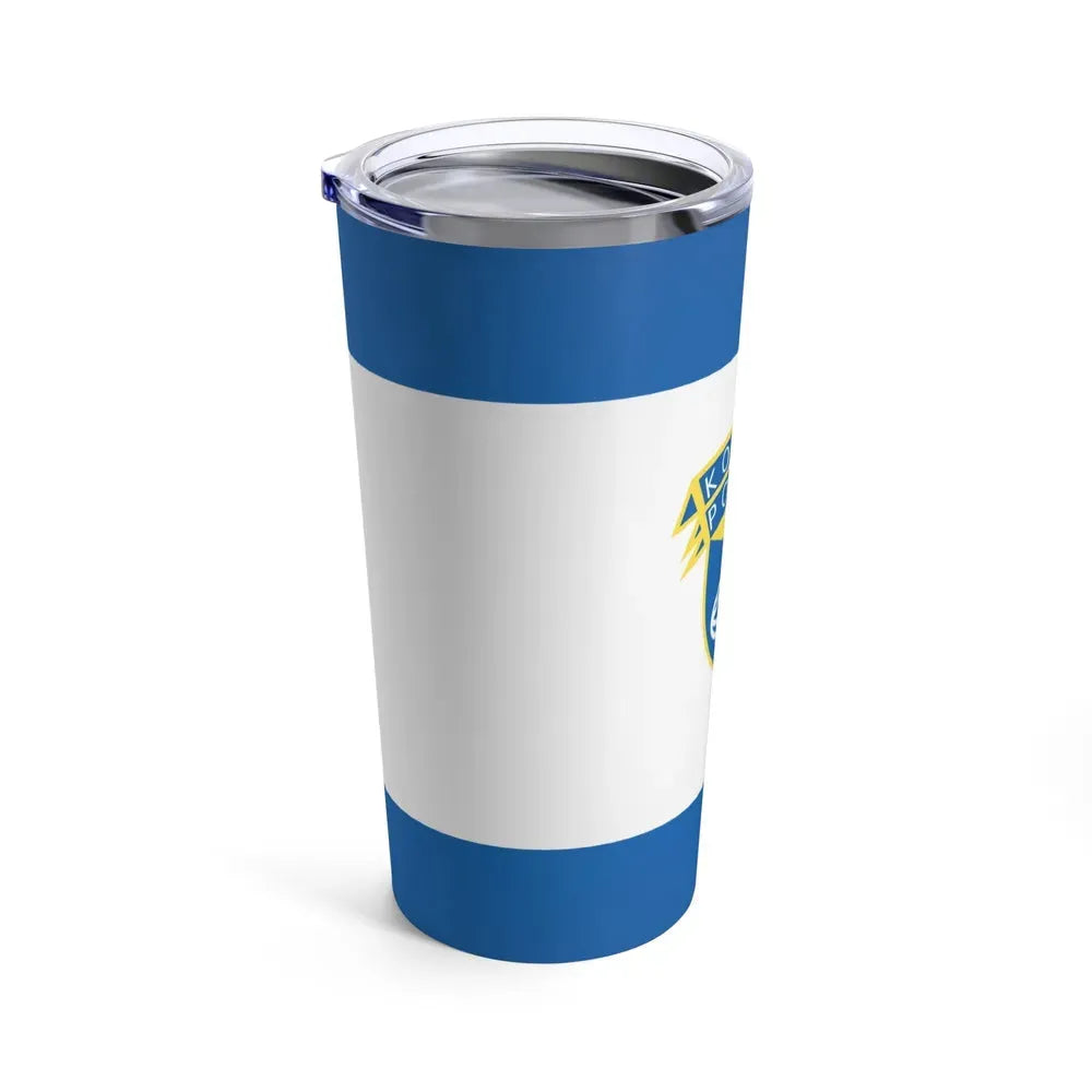 Flag of the Kosovo Police Service - Tumbler 20oz - Go Mug Yourself
