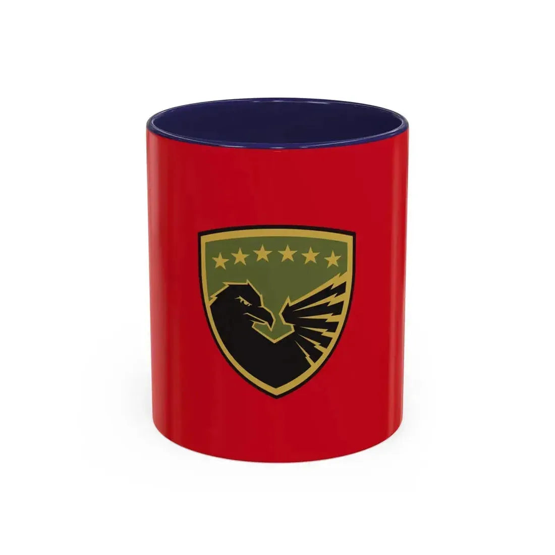 Flag of the Kosovo Security Force - Accent Coffee Mug 11oz Navy - Go Mug Yourself