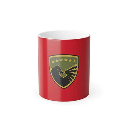 Flag of the Kosovo Security Force - Color Changing Coffee Mug 11oz - Go Mug Yourself