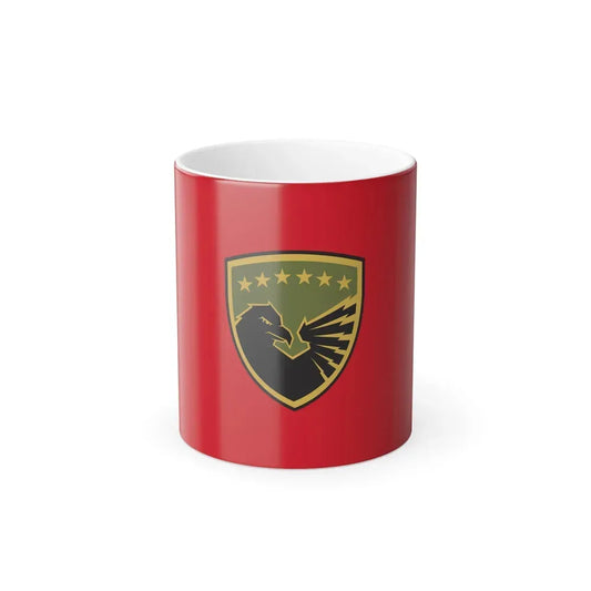 Flag of the Kosovo Security Force - Color Changing Coffee Mug 11oz - Go Mug Yourself
