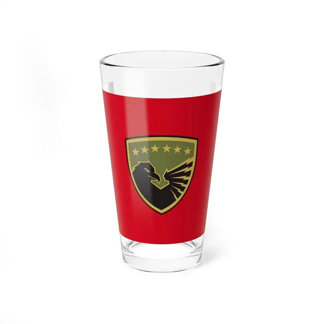 Flag of the Kosovo Security Force - Pint Glass 16oz 16oz - Go Mug Yourself