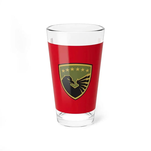 Flag of the Kosovo Security Force - Pint Glass 16oz 16oz - Go Mug Yourself