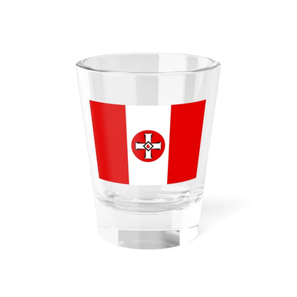Flag of the Ku Klux Klan (United States) Shot Glass 1.5oz 1.5oz - Go Mug Yourself