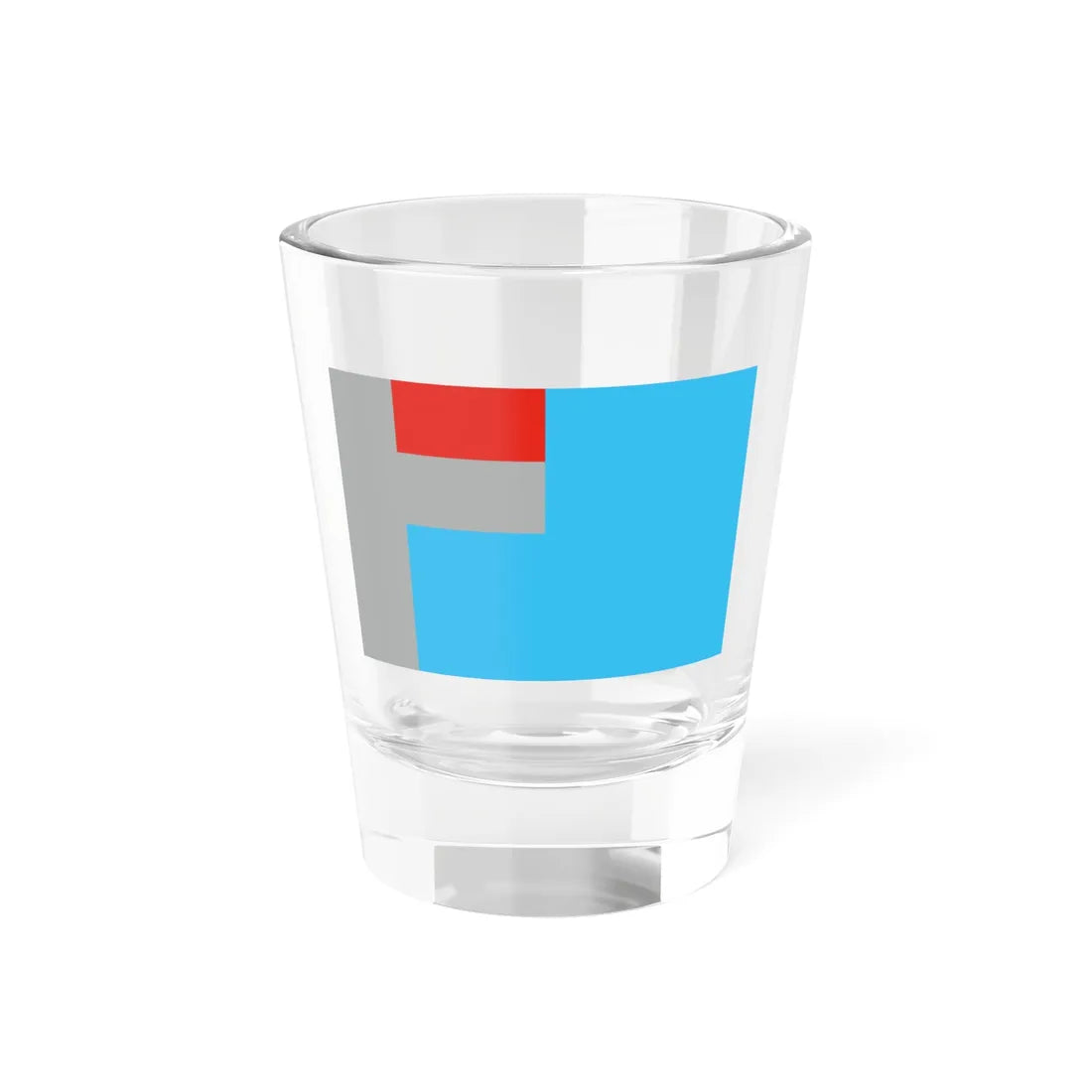 Flag of the Kuantan Singingi Regency (Indonesia) Shot Glass 1.5oz 1.5oz - Go Mug Yourself