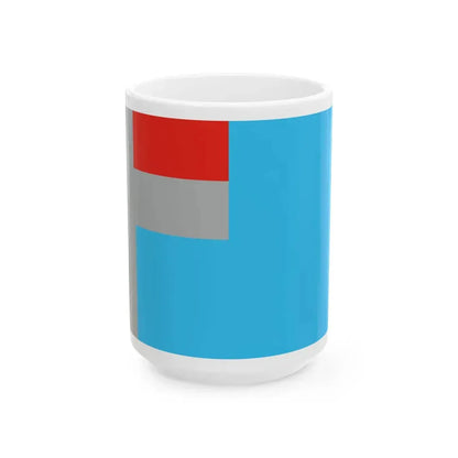Flag of the Kuantan Singingi Regency (Indonesia) White Coffee Mug 15oz - Go Mug Yourself