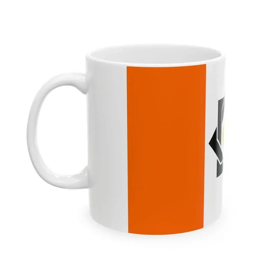 Flag of the Kurdistan Freedom Party Iran (Iran) White Coffee Mug - Go Mug Yourself