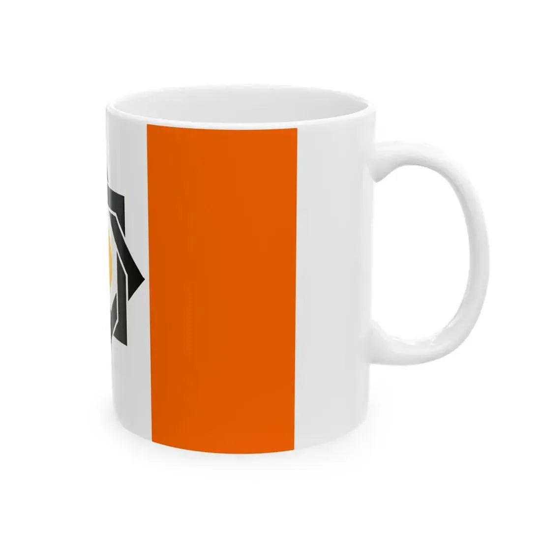Flag of the Kurdistan Freedom Party Iran (Iran) White Coffee Mug - Go Mug Yourself