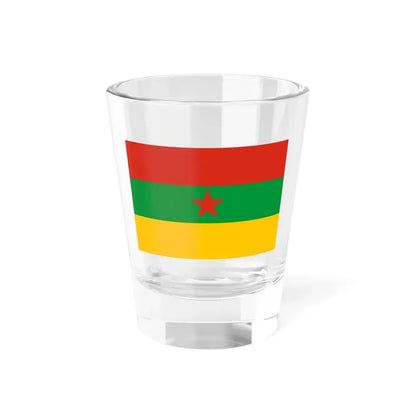 Flag of the Kurdistan Revolutionary Party Iraq (Iraq) Shot Glass 1.5oz 1.5oz - Go Mug Yourself