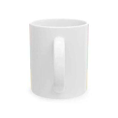 Flag of the Kurdistan Revolutionary Party Iraq (Iraq) White Coffee Mug - Go Mug Yourself