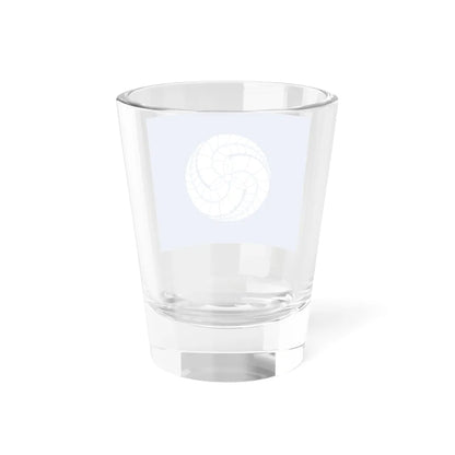 Flag of the Kuroda Lords of Fukuoka in Chikuzen Province A (Japan) Shot Glass 1.5oz - Go Mug Yourself