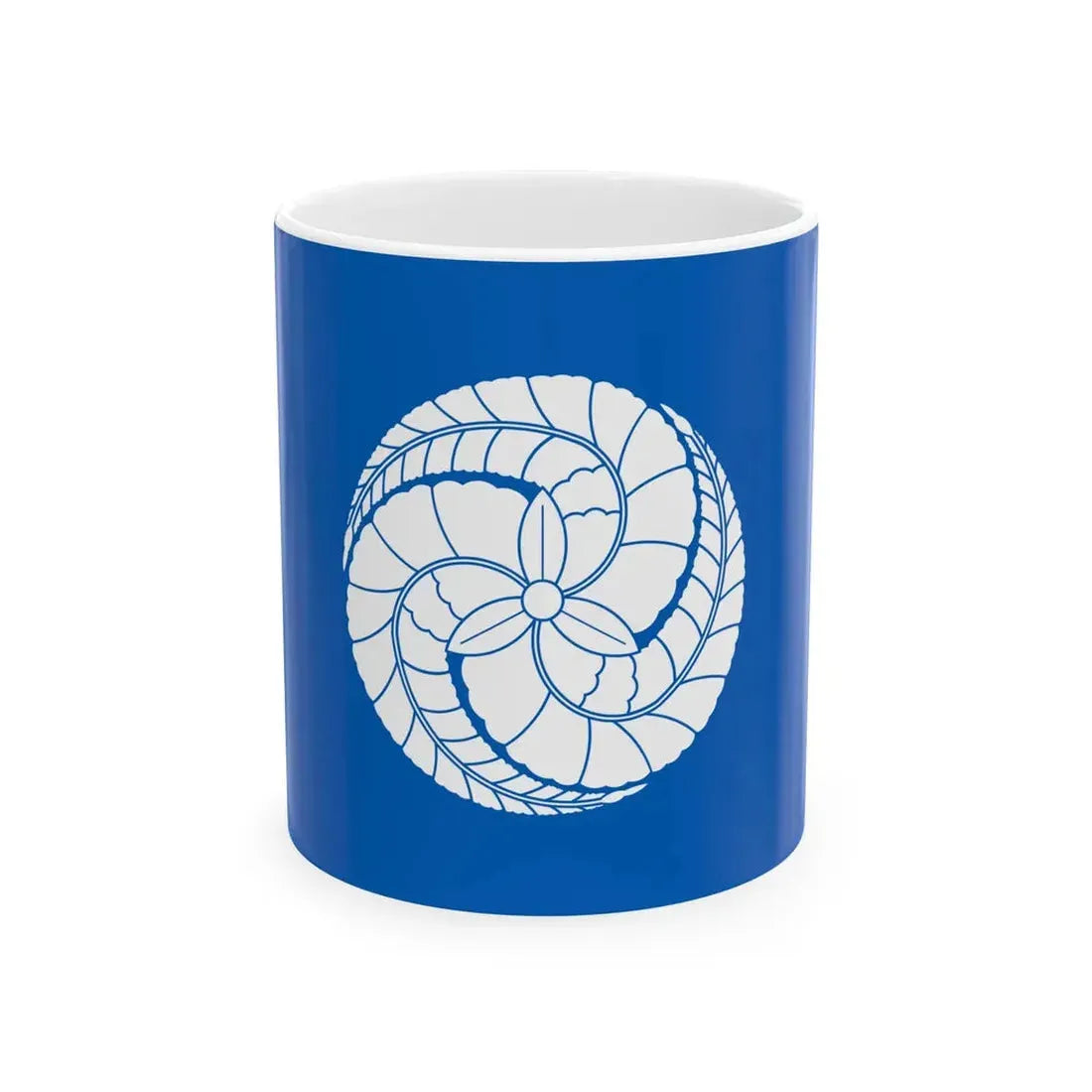 Flag of the Kuroda Lords of Fukuoka in Chikuzen Province A (Japan) White Coffee Mug 11oz - Go Mug Yourself