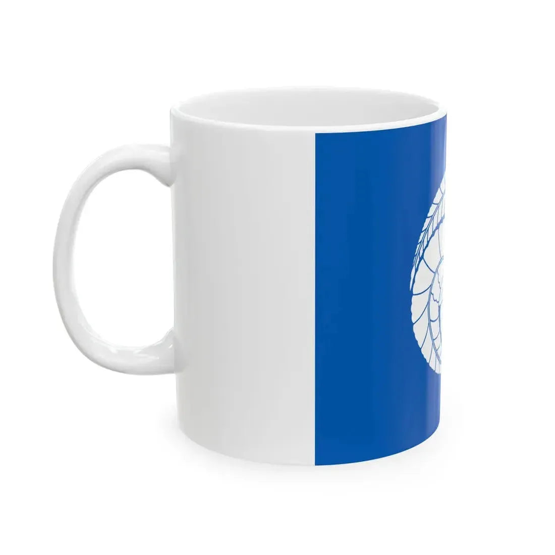 Flag of the Kuroda Lords of Fukuoka in Chikuzen Province A (Japan) White Coffee Mug - Go Mug Yourself