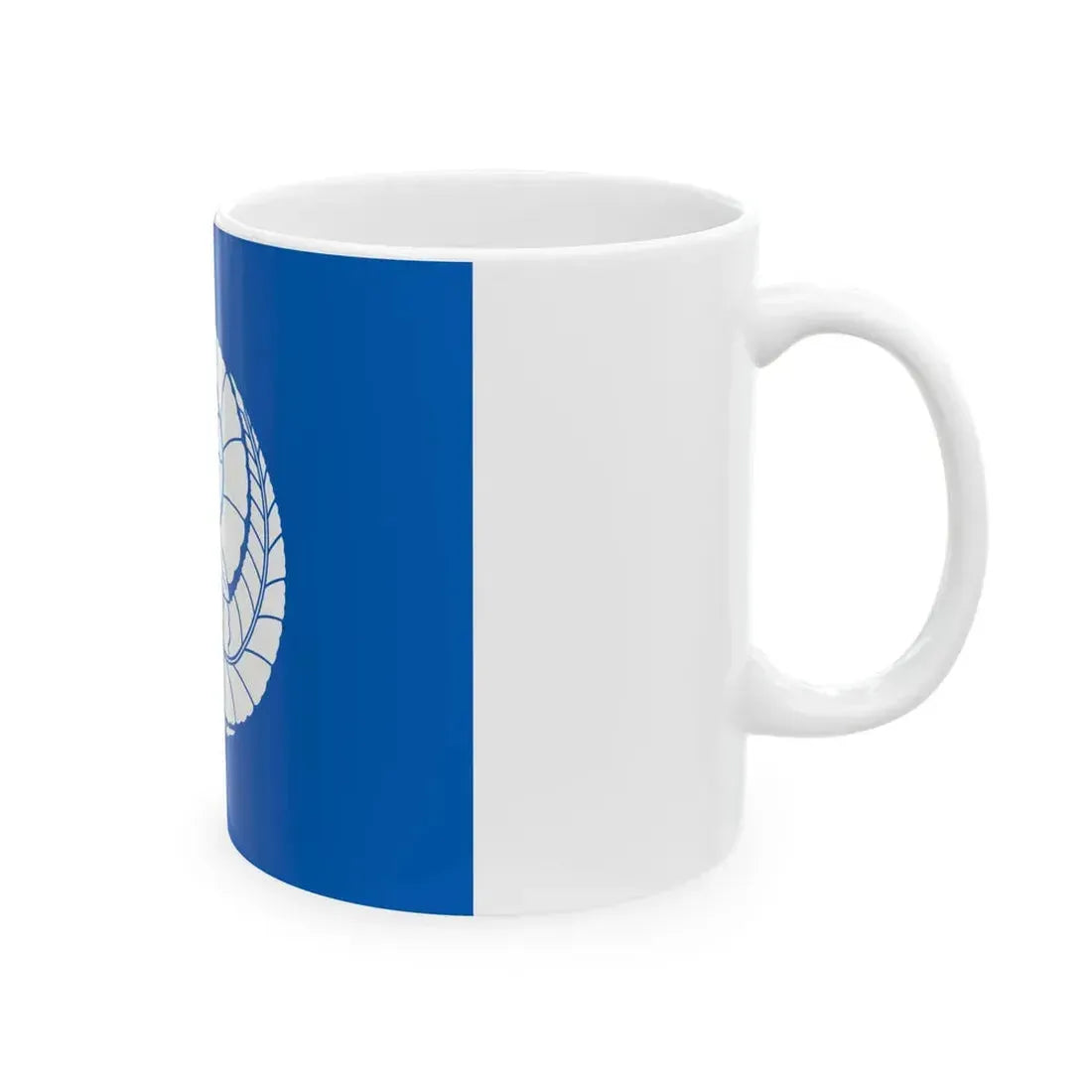 Flag of the Kuroda Lords of Fukuoka in Chikuzen Province A (Japan) White Coffee Mug - Go Mug Yourself