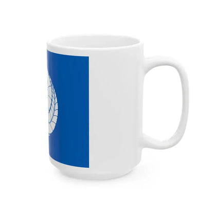 Flag of the Kuroda Lords of Fukuoka in Chikuzen Province A (Japan) White Coffee Mug - Go Mug Yourself