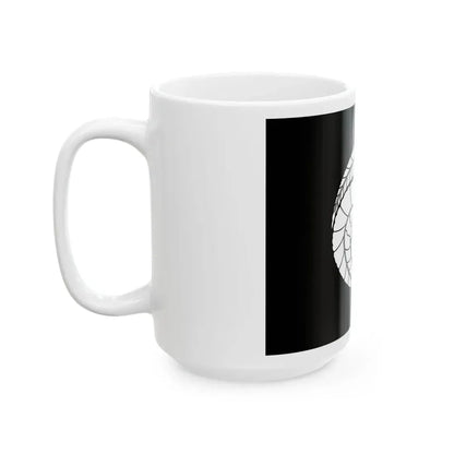 Flag of the Kuroda Lords of Fukuoka in Chikuzen Province B (Japan) White Coffee Mug - Go Mug Yourself