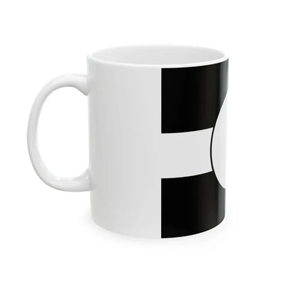 Flag of the Kuroda Lords of Fukuoka in Chikuzen Province C (Japan) White Coffee Mug - Go Mug Yourself
