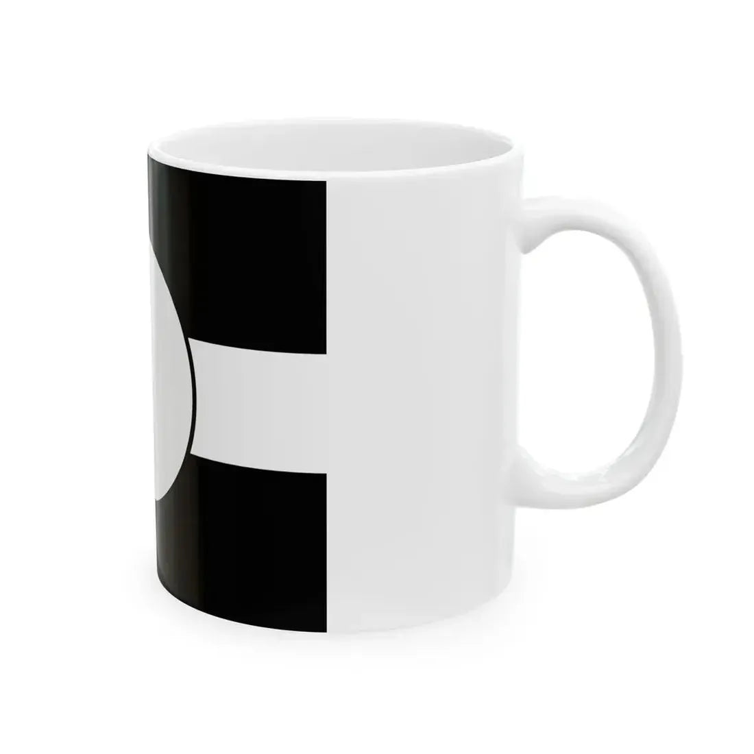 Flag of the Kuroda Lords of Fukuoka in Chikuzen Province C (Japan) White Coffee Mug - Go Mug Yourself