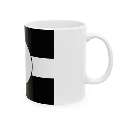 Flag of the Kuroda Lords of Fukuoka in Chikuzen Province C (Japan) White Coffee Mug - Go Mug Yourself