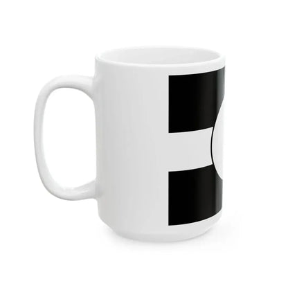 Flag of the Kuroda Lords of Fukuoka in Chikuzen Province C (Japan) White Coffee Mug - Go Mug Yourself