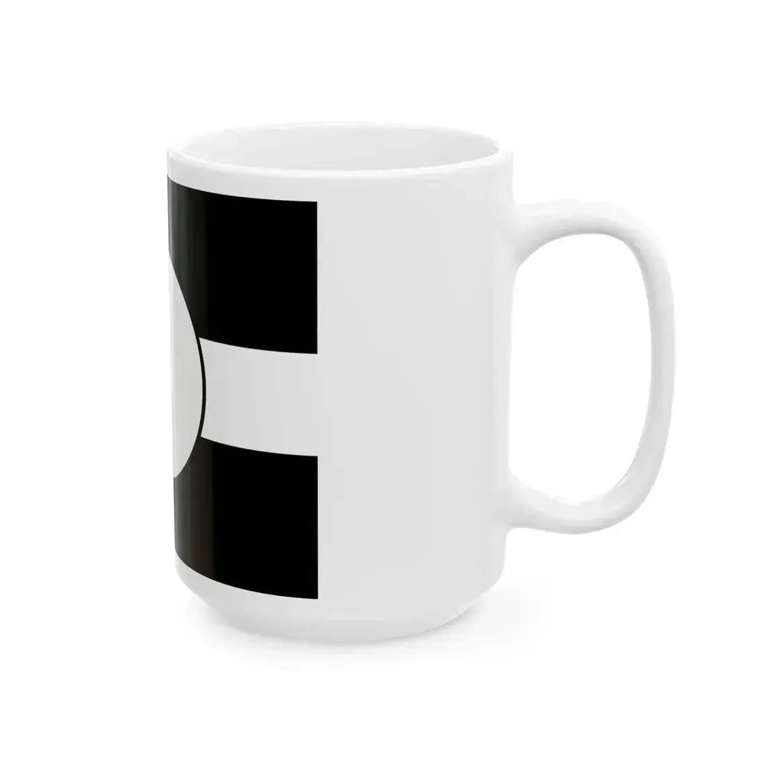 Flag of the Kuroda Lords of Fukuoka in Chikuzen Province C (Japan) White Coffee Mug - Go Mug Yourself