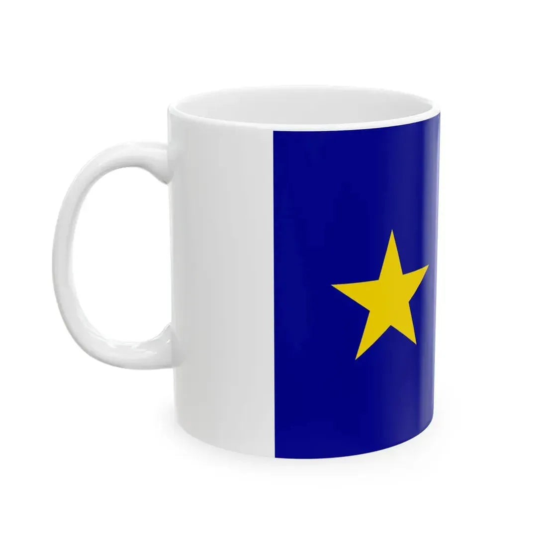 Flag of the Labour Party of Hong Kong (China) White Coffee Mug - Go Mug Yourself