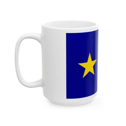 Flag of the Labour Party of Hong Kong (China) White Coffee Mug - Go Mug Yourself