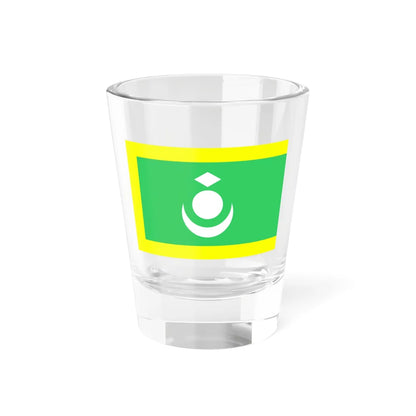 Flag of the Ladakh Nationalist Movement (India) Shot Glass 1.5oz 1.5oz - Go Mug Yourself