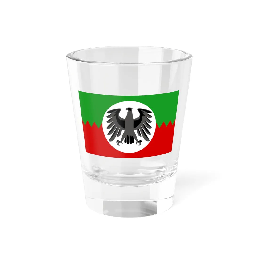 Flag of the Lak People v2 (Russia) Shot Glass 1.5oz 1.5oz - Go Mug Yourself
