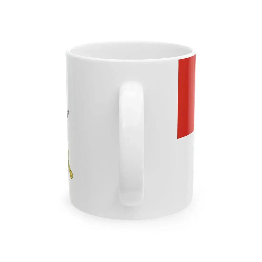 Flag of the Land Force Command 1998-2013 (Canada) White Coffee Mug - Go Mug Yourself