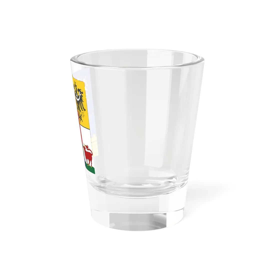 Flag of the lands of the Bohemian Crown (Czech Republic) (Coat of Arms) Shot Glass 1.5oz - Go Mug Yourself